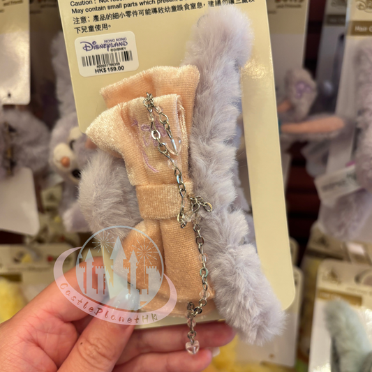 "Pre-Order" HKDL - StellaLou Plush with Bow Hair Clip, Duffy & Friends
