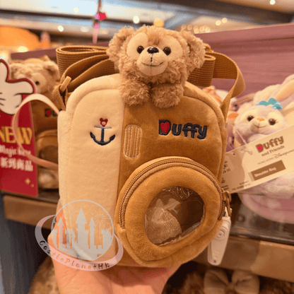 "Pre-Order" HKDL - Duffy Plush Crossbody Bag, Duffy and Friends Camera 2026