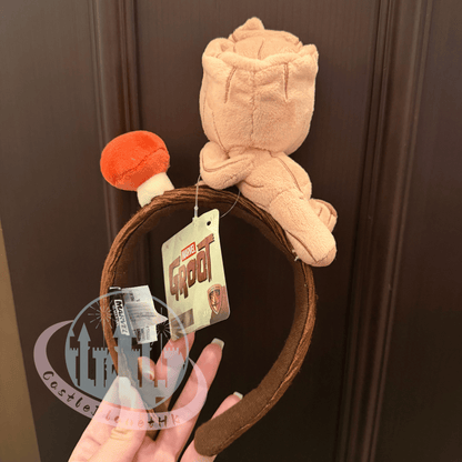 HKDL - Root plush Headband, Marvel【Ready Stock】