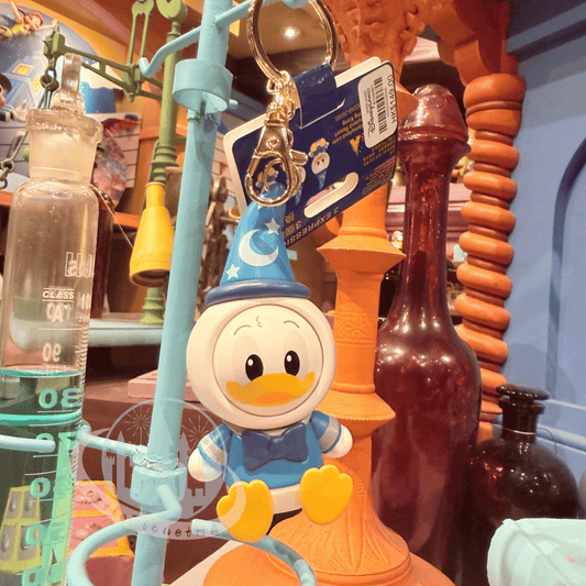 "Pre-Order" HKDL - Sorcerer Donald Duck 3 Expressions Keychain, Mickey’s PhilharMagic 2026