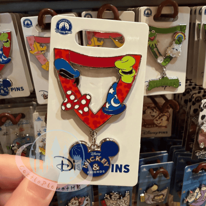 "Pre-Order" HKDL - Mickey Mouse and Friends Lanyard Pin