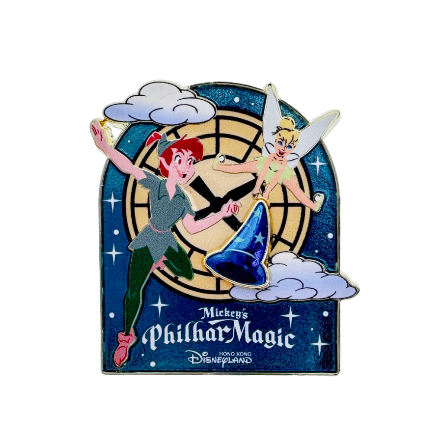 "Pre-Order" HKDL - TinkerBell & Peter Pan Pin, Mickey’s PhilharMagic 2026