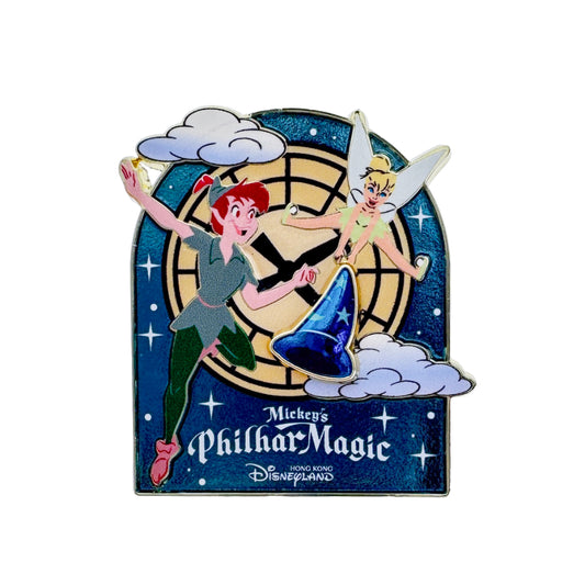 "Pre-Order" HKDL - TinkerBell & Peter Pan Pin, Mickey’s PhilharMagic 2026
