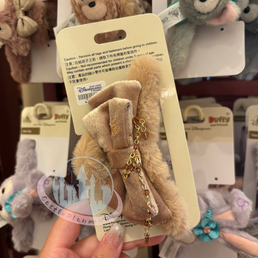 "Pre-Order" HKDL - Duffy Plush with Bow Hair Clip, Duffy & Friends