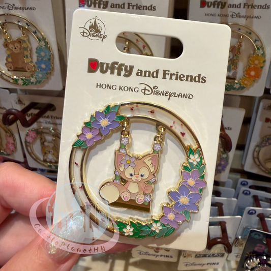 "Pre-Order" HKDL - LinaBell Pin, Duffy and Friends Wreath Series