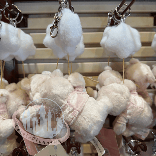 "Pre-order" HKDL - Winnie the Pooh Plush Keychain (White Pooh Sky Collection 2026)