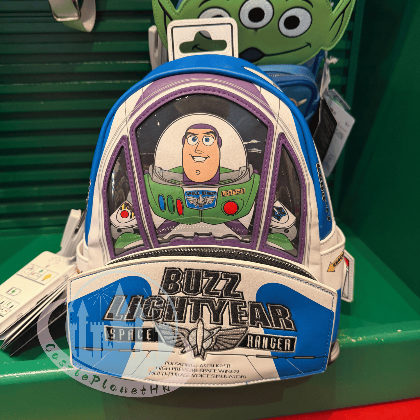 "Pre-Order" HKDL - Buzz Lightyear Glow Loungefly Mini Backpack, Toy Story 30th Anniversary