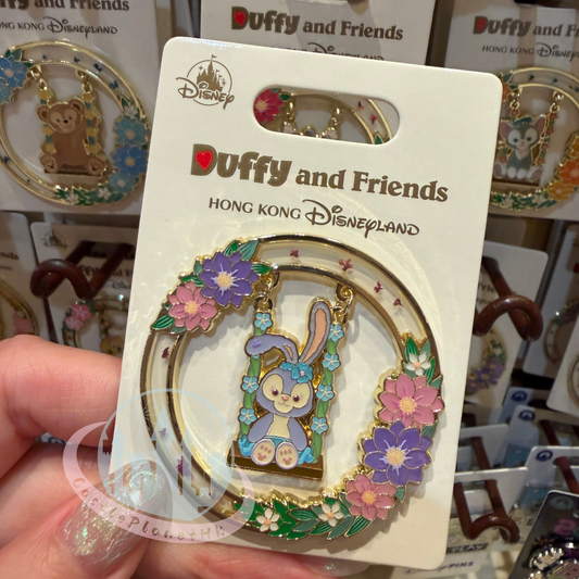 "Pre-Order" HKDL - StellaLou Pin, Duffy and Friends Wreath Series