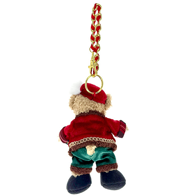 HKDL - Duffy Plush Bag Charm Keychain (Duffy & Friends - 2024 Xmas Christmas)【Ready Stock】