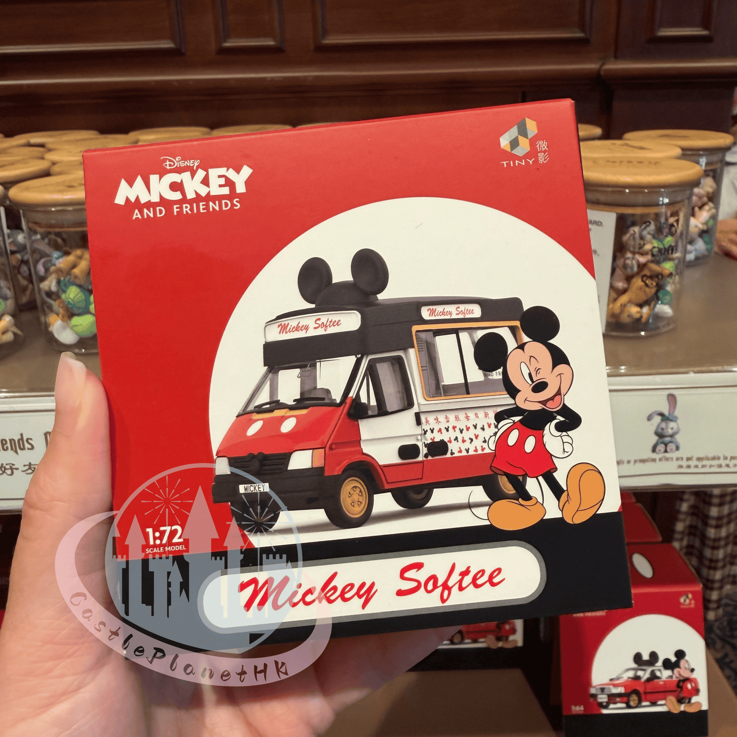 "Pre-Order" HKDL - Hong Kong Ice Cream Van x Mickey, Tiny Disney Vehicle