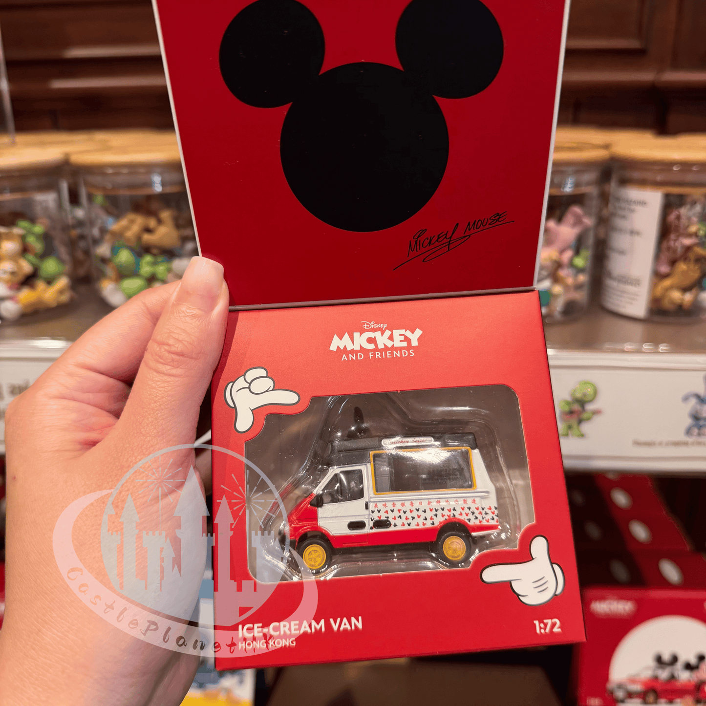"Pre-Order" HKDL - Hong Kong Ice Cream Van x Mickey, Tiny Disney Vehicle