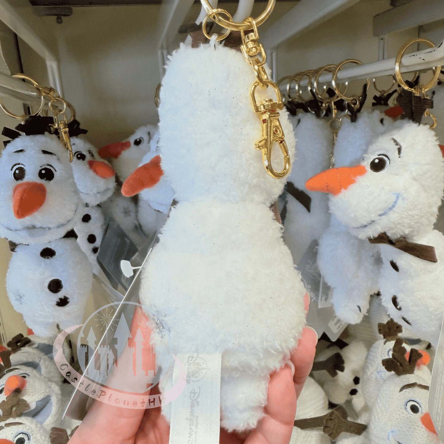 "Pre-Order" HKDL - Olaf Plush Keychain, World of Frozen 2026