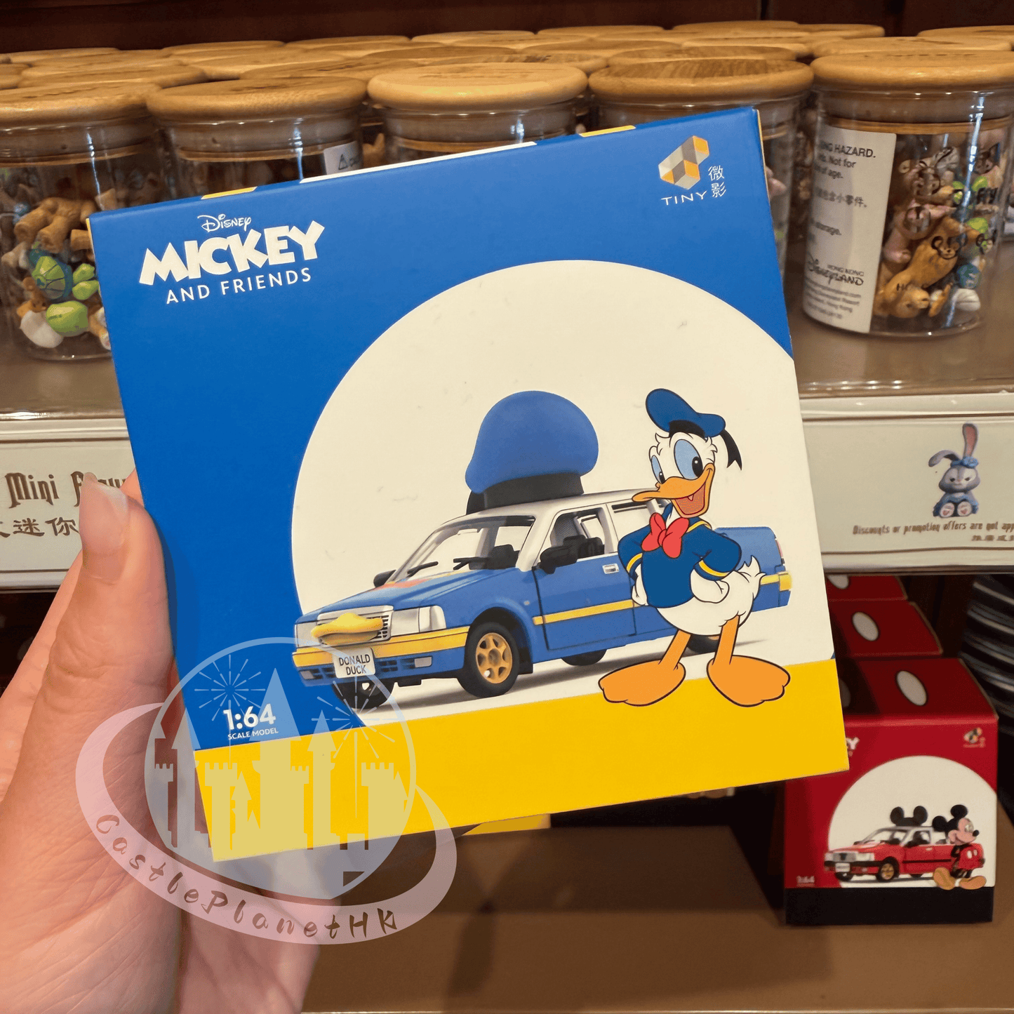 "Pre-Order" HKDL - Hong Kong Lantau Island Taxi x Donald Duck, Tiny Disney Vehicle