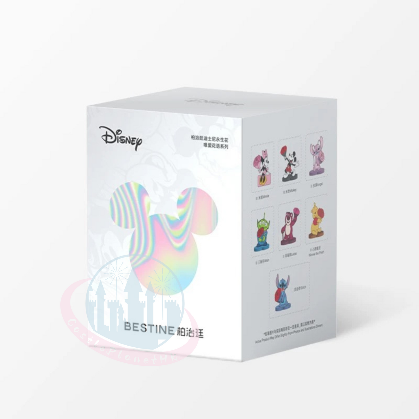 "Pre-Order" Other - Disney Mickey & Friends Preserved Rose Flowers Blind Box, BESTINE