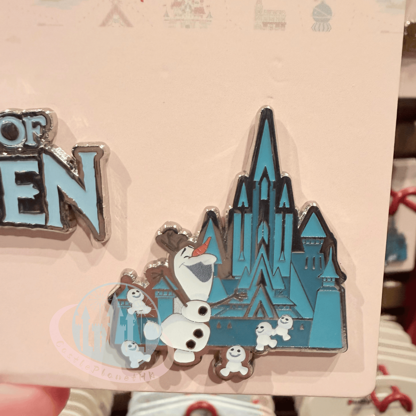 "Pre-Order" HKDL - Olaf "World of Frozen" Pin set, Park Area Themed 2026