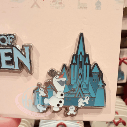 "Pre-Order" HKDL - Olaf "World of Frozen" Pin set, Park Area Themed 2026