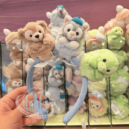 "Pre-Order" HKDL - 'OluMel Plush Accessory DIY Own Headband - Create Your Own Headband, Duffy and Friends Macaroons Party 2026