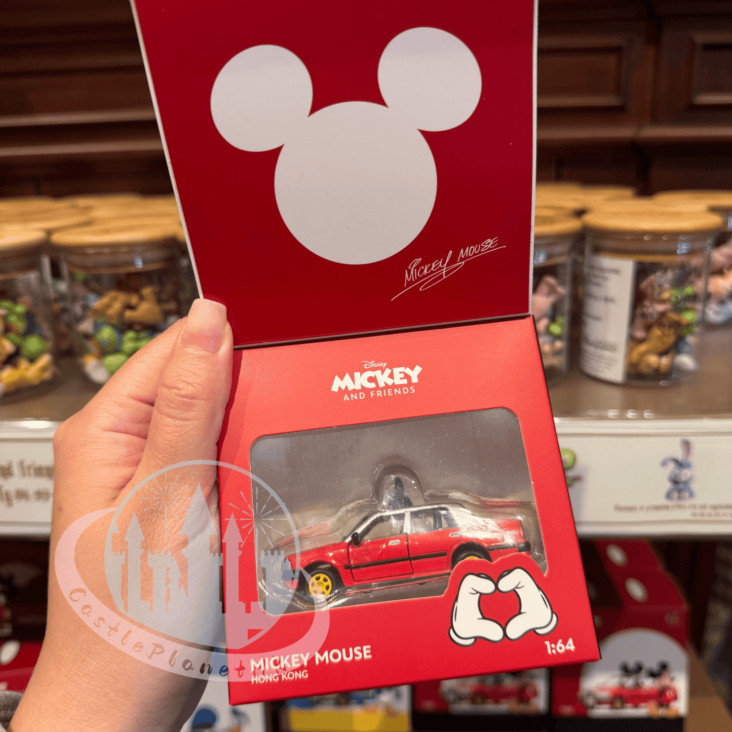 "Pre-Order" HKDL - Hong Kong Urban Taxi x Mickey, Tiny Disney Vehicle