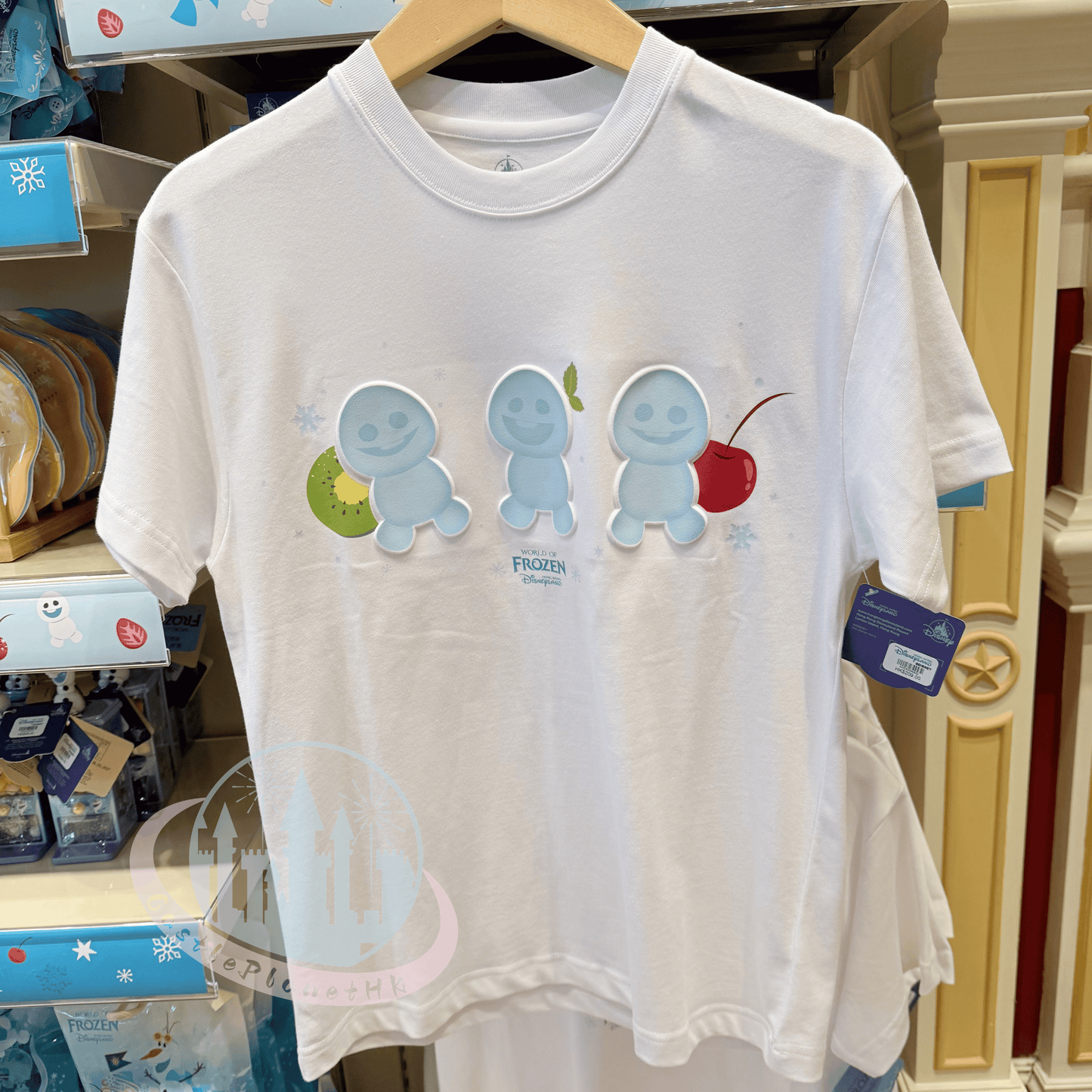 “Pre-order” HKDL - Snowgies Summer 3D Effect T-Shirt for Adults, World of Frozen 2026