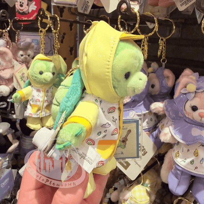 "Pre-Order" HKDL - 'OulMel Plush Bag Charm, Duffy and Friends Raincoat