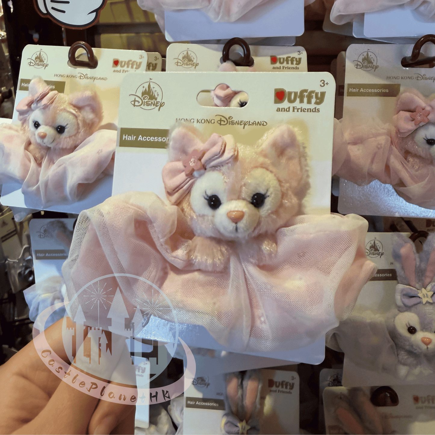 "Pre-Order" HKDL - LinaBell Plush Hair Scrunchie Accessories, Duffy and Friends