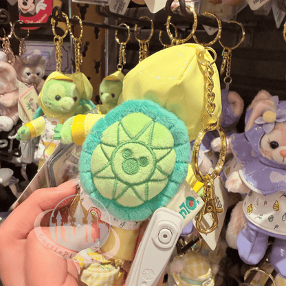 "Pre-Order" HKDL - 'OulMel Plush Bag Charm, Duffy and Friends Raincoat