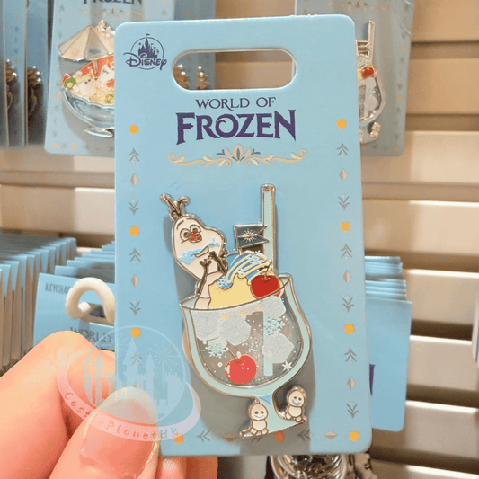 "Pre-Order" HKDL - Olaf Summer Soda Float Pin, World of Frozen 2026