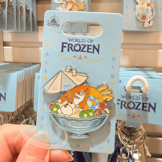 "Pre-Order" HKDL - Olaf Summer Fruit Sundae Pin, World of Frozen 2026