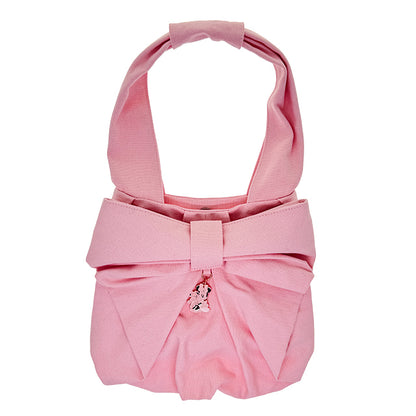"Pre-Order" HKDL - Minnie & ShellieMay Pink Ribbon Tote Bag, Duffy and Friends 2026