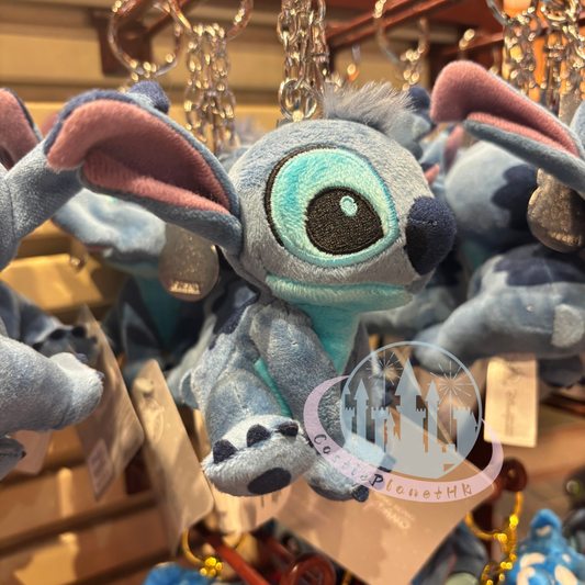"Pre-Order" HKDL - Stitch Plush Keychain, Lilo & Stitch