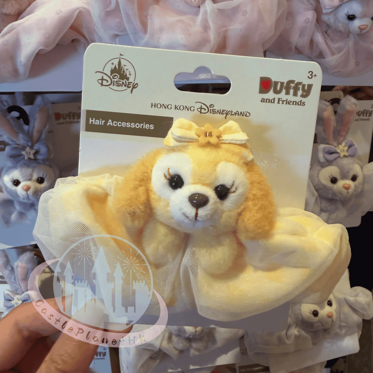 "Pre-Order" HKDL - CookieAnn Plush Hair Scrunchie Accessories, Duffy and Friends