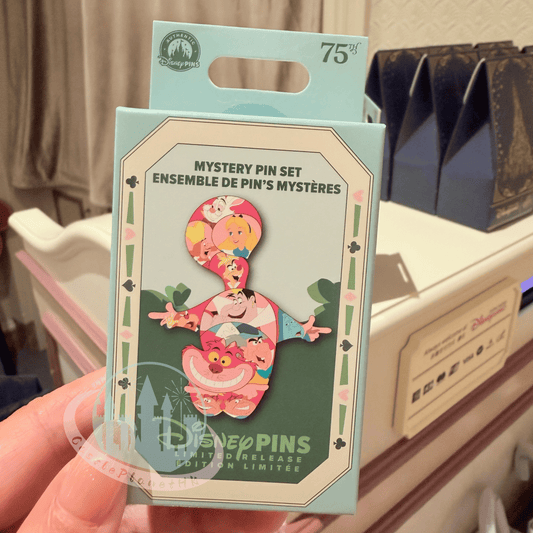 HKDL - Alice in Wonderland 75th Anniversary Mystery Pin Blind Pack【Ready Stock】