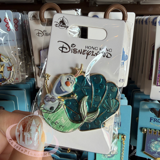 "Pre-Order" HKDL - Olaf Cross-Dress Ariel Pin, World of Frozen