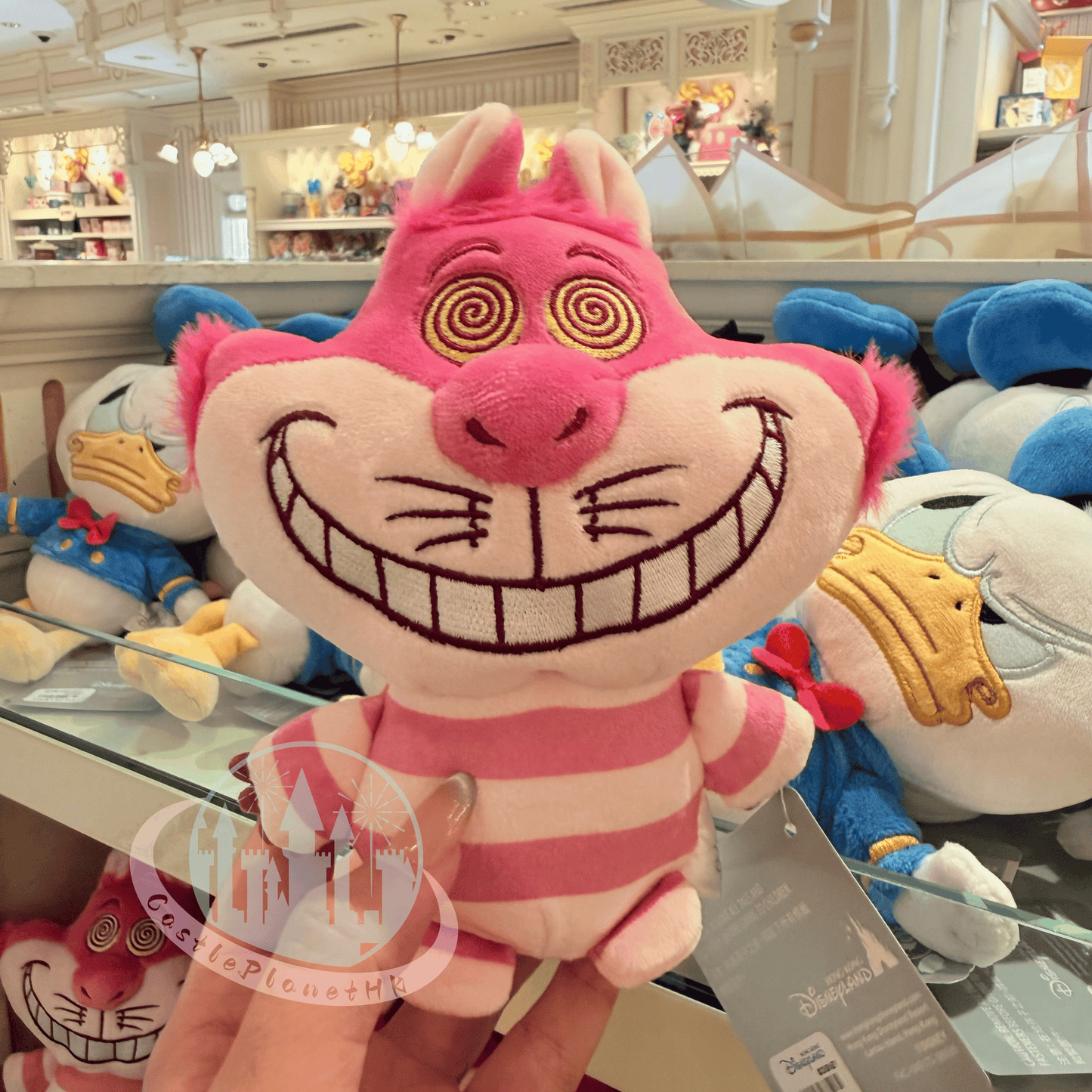 "Pre-Order" HKDL - Cheshire Cat Plush Toy, Smirking 2026