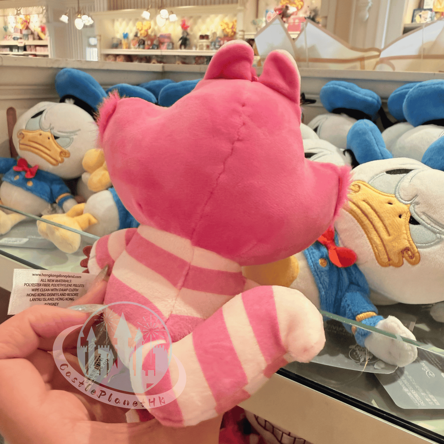 "Pre-Order" HKDL - Cheshire Cat Plush Toy, Smirking 2026