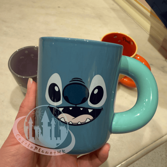“Pre-order” HKDL - Stitch Character Face Ceramic Mugs, Lilo & Stitch