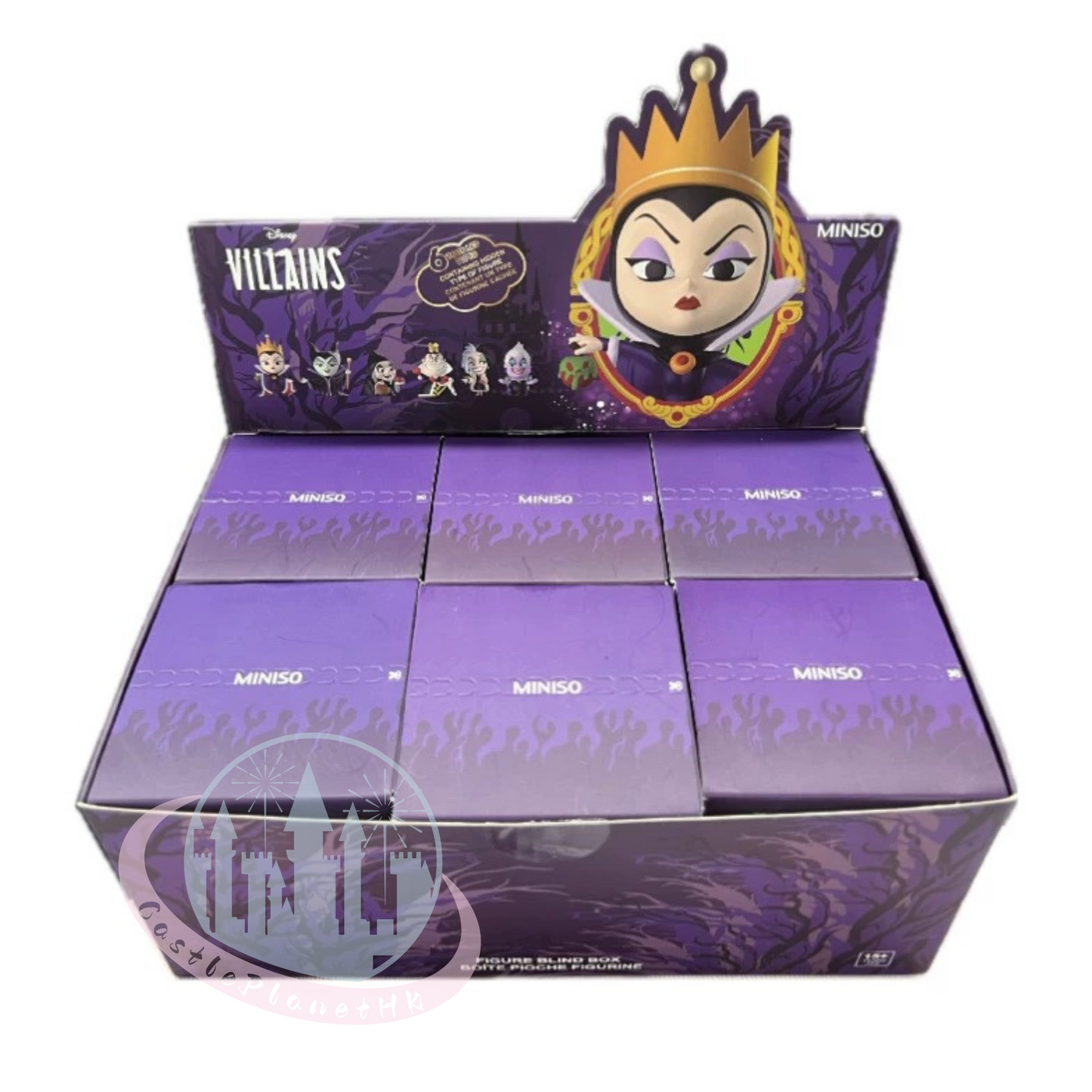 "Pre-Order" Other - Disney Villains Collection Blind Box, MINISO