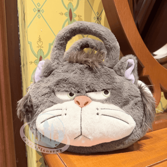 "Pre-Order" HKDL - Lucifer Plush Face Crossbody Bag, Cinderella 2026
