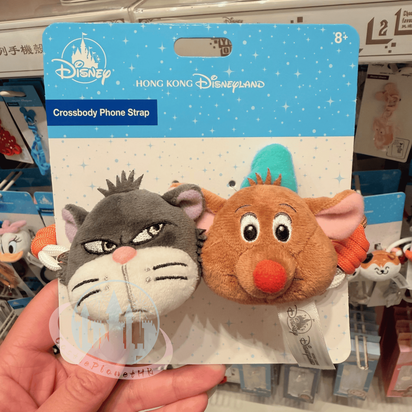 "Pre-Order" HKDL - Lucifer and Gus Crossbody Phone Strap