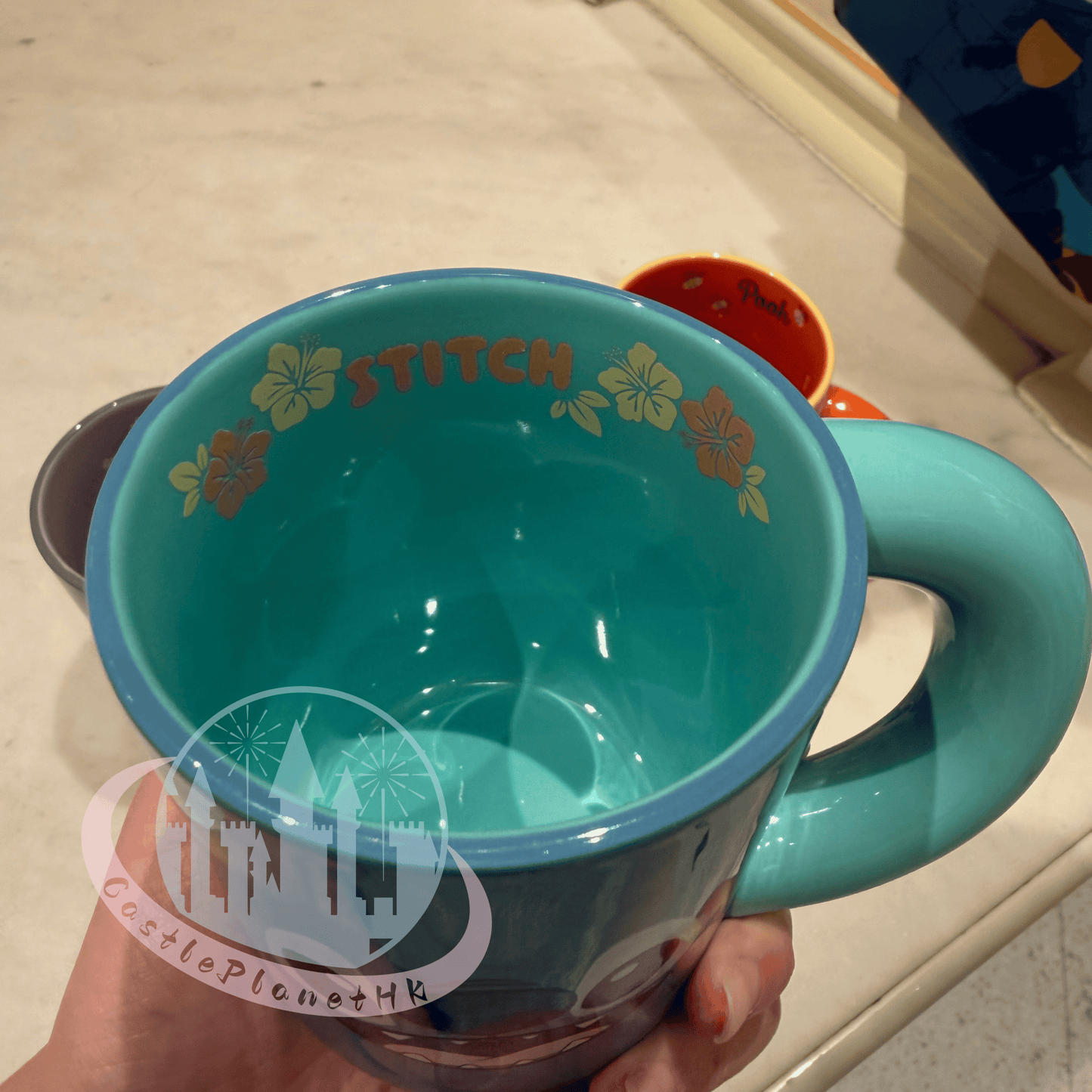 “Pre-order” HKDL - Stitch Character Face Ceramic Mugs, Lilo & Stitch