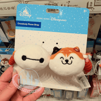 "Pre-Order" HKDL - Baymax and Mochi Crossbody Phone Strap