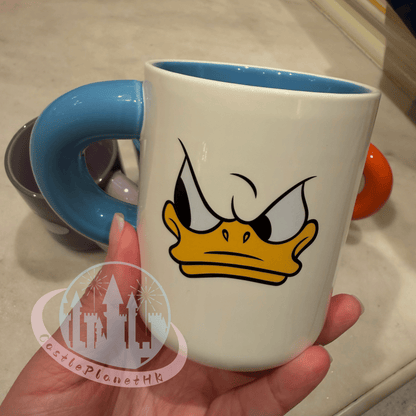 “Pre-order” HKDL - Donald Duck Character Face Ceramic Mugs