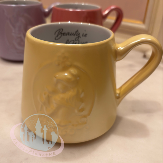 “Pre-order” HKDL - Belle Sculpted bas Mug, Beauty and the Beast