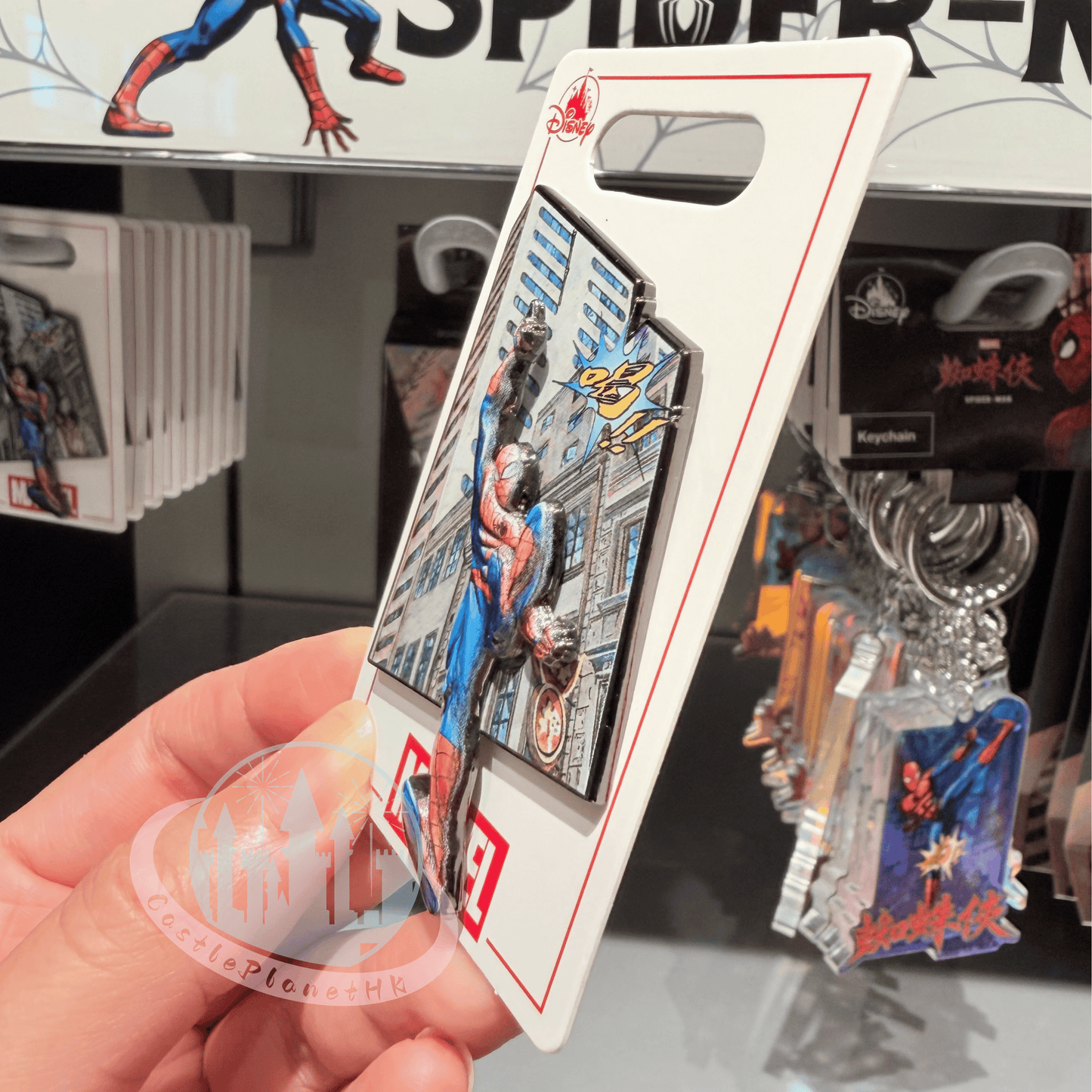 "Pre-Order" HKDL - Spider Man Pin, Hong Kong style 2026