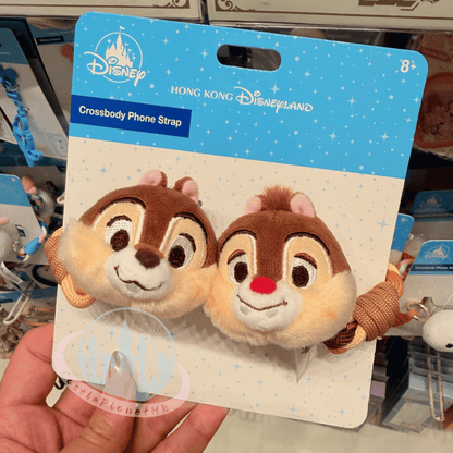 "Pre-Order" HKDL - Chip & Dale Crossbody Phone Strap
