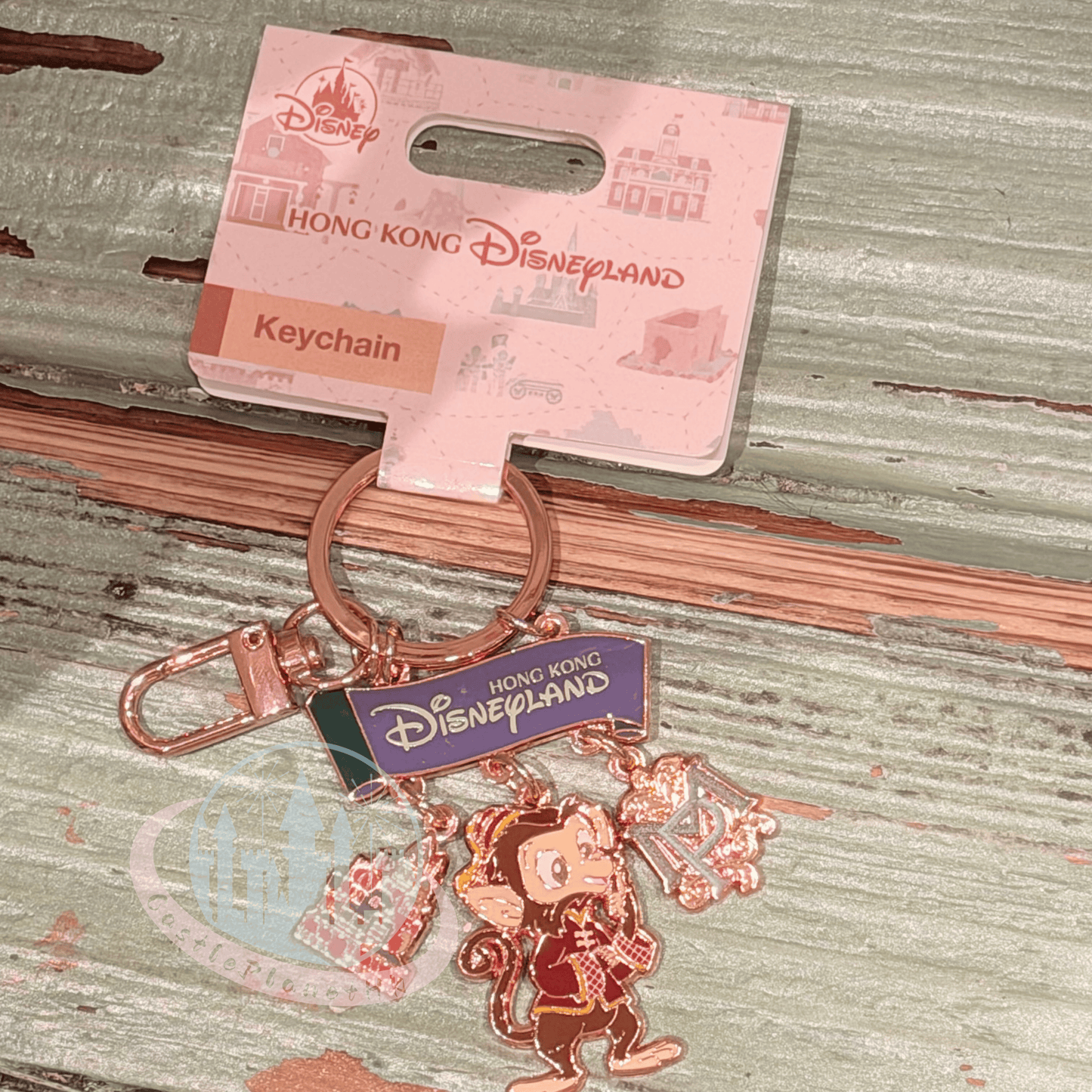 "Pre-Order" HKDL - Albert "Mystic Manor" Keychain, Park Area Themed 2026