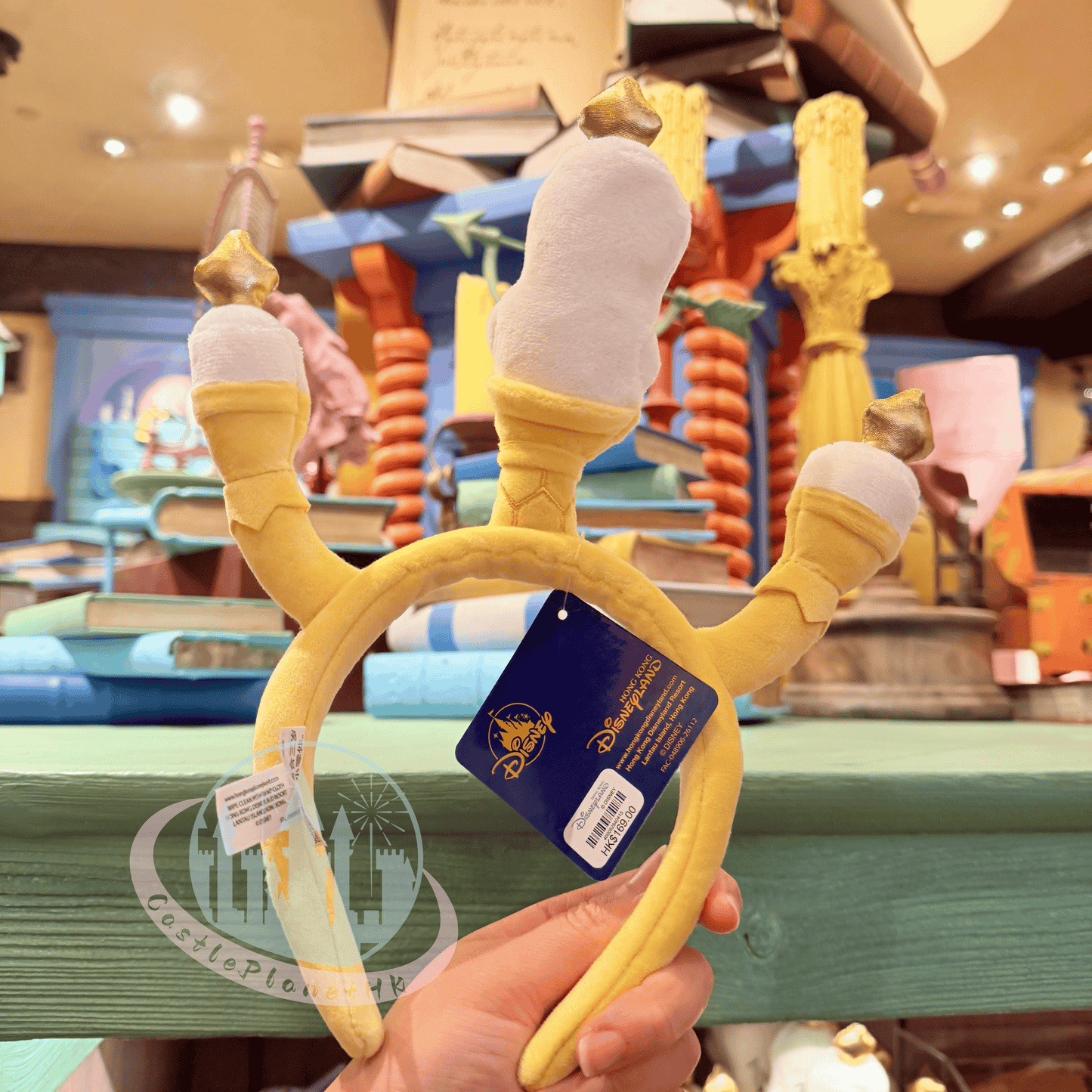 "Pre-Order" HKDL - Lumiere ears Headband for Adults, , Mickey’s PhilharMagic 2026