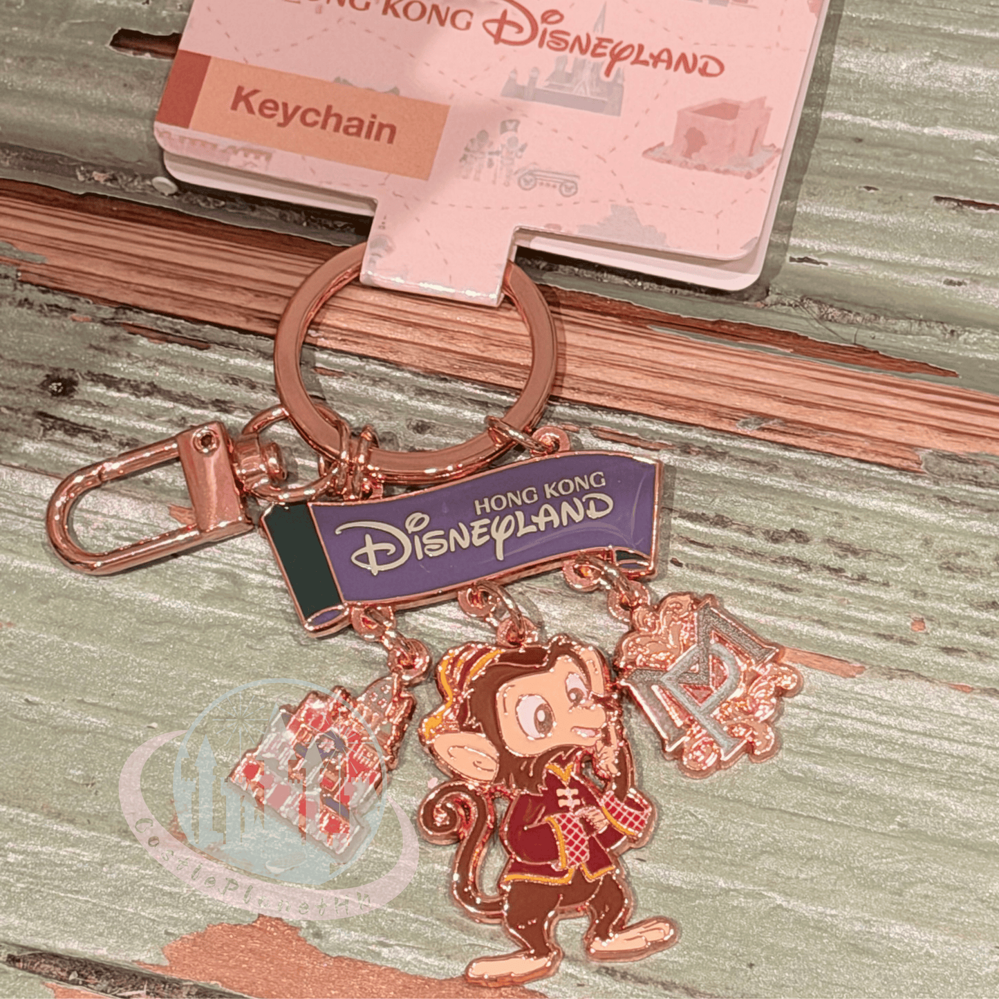 "Pre-Order" HKDL - Albert "Mystic Manor" Keychain, Park Area Themed 2026
