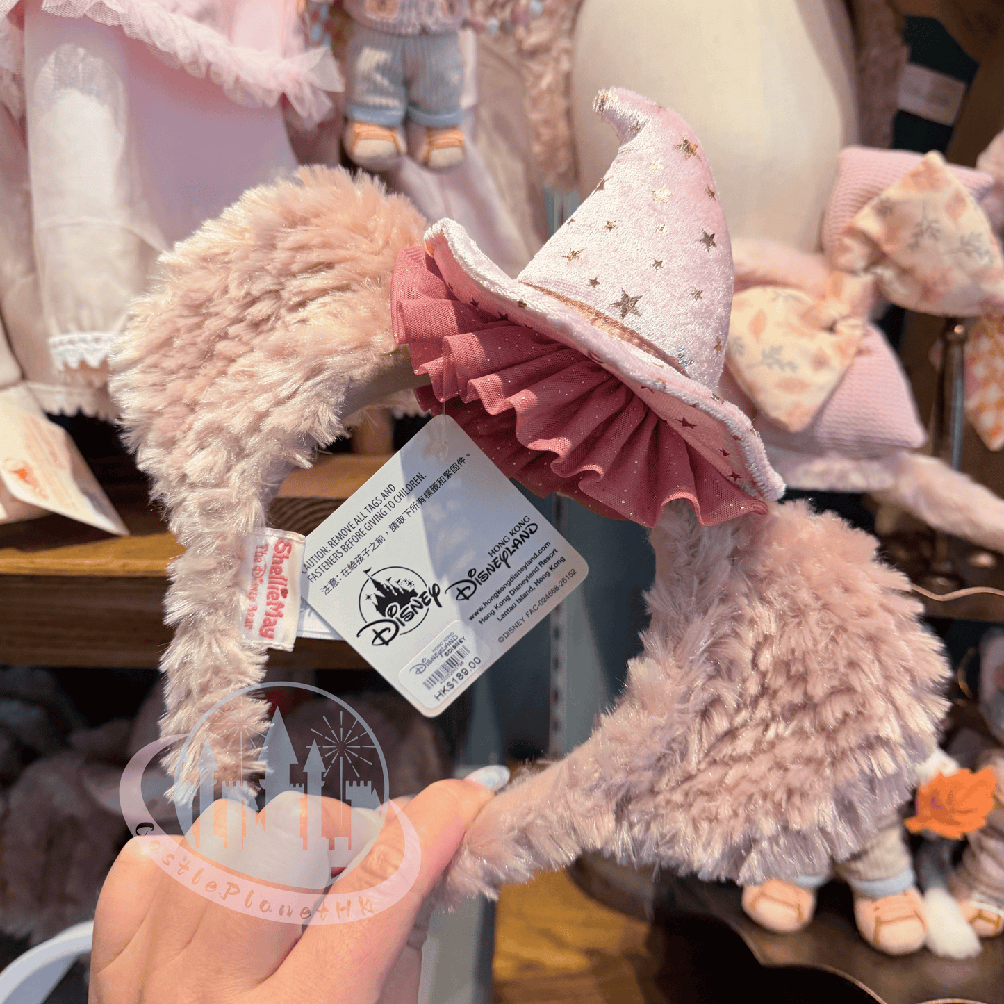 "Pre-Order" HKDL - ShellieMay ears Headband for Adults, Duffy and Friends Halloween 2026