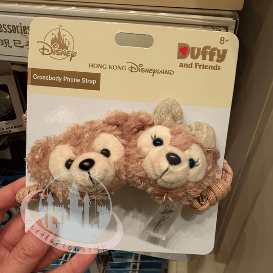 "Pre-Order" HKDL - Duffy & ShellieMay Crossbody Phone Strap, Duffy & Friends